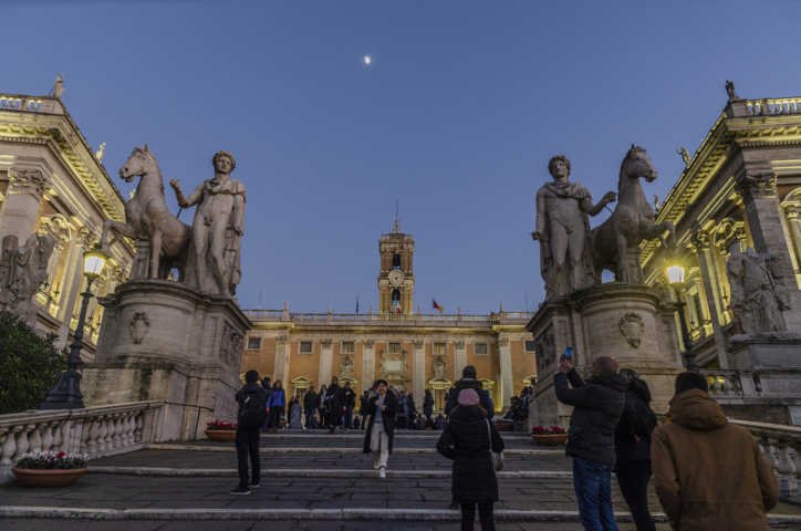 193 - Italia - Roma - plaza de Campidoglio